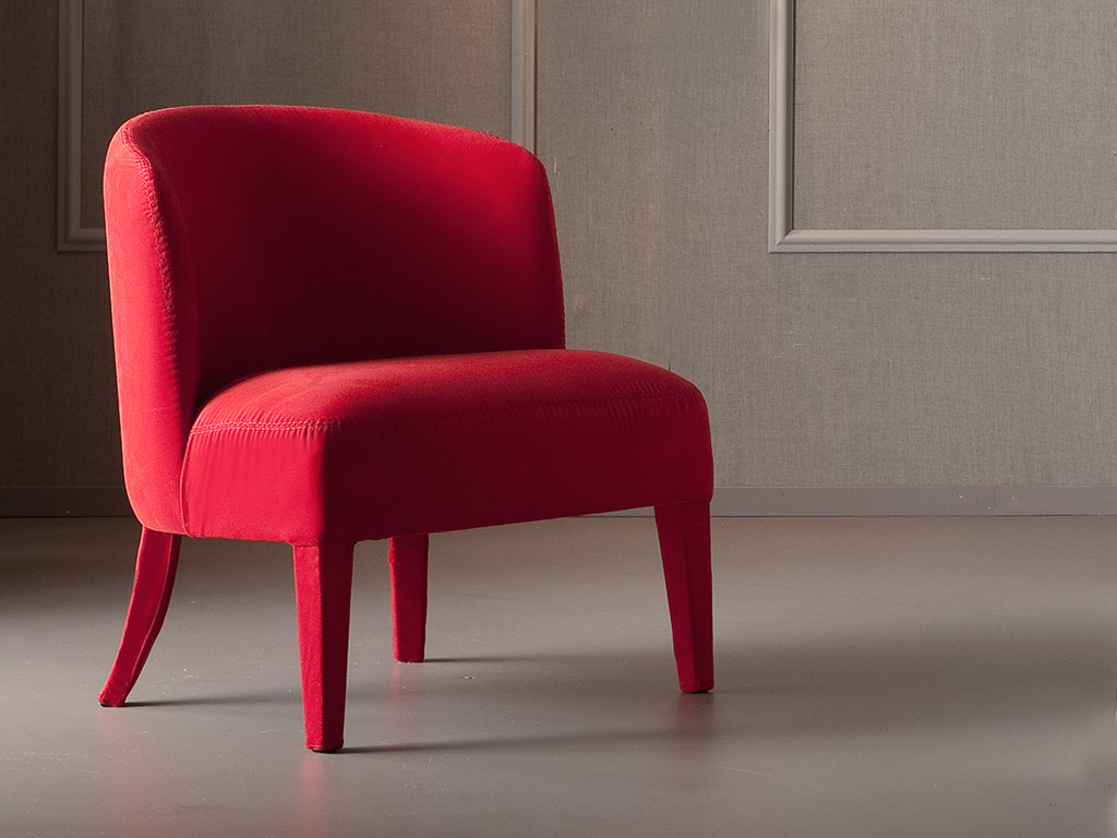 Poltrona pouf design Dolce Vita per arredare la camera da letto